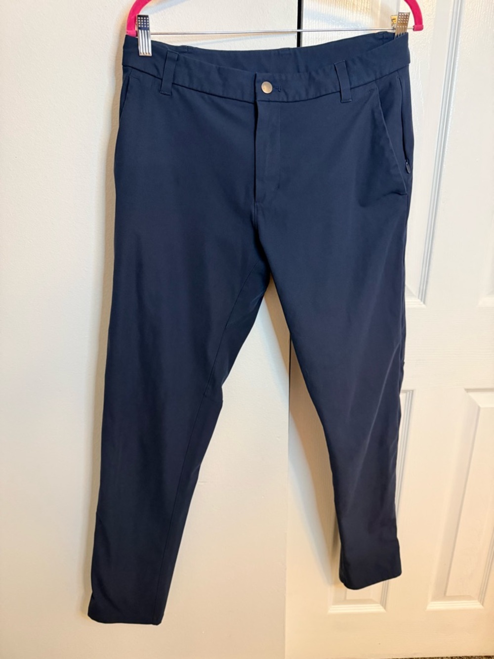 Men's Lululemon Commission Pants Navy 32 - Picture 3 of 6